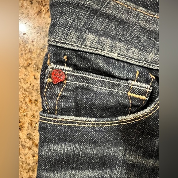 ED HARDY White Label by Christian Audigier
Easy Rise Boot jeans NWOT Size 28X34 - Picture 8 of 11